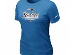 Women New England Patriots L.blue T-Shirt
