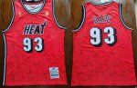 Miami Heat #93 Bape Red Jersey