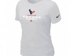 Women Houston Texans White T-Shirt
