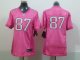 nike women nfl green bay packers #87 nelson pink [2012 nike love