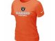 Women Okaland Raiders Orange T-Shirt