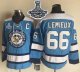 Men Pittsburgh Penguins #66 Mario Lemieux Blue Alternate CCM Throwback 2017 Stanley Cup Finals Champions Stitched NHL Jersey