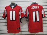 nike nfl atlanta falcons #11 jones elite red jerseys