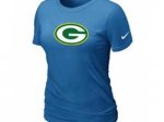 Women Green Bay Packers L.blue T-Shirts