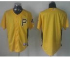 mlb pittsburgh pirates blank yellow jerseys [new P]