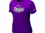 Women New England Patriots Purple T-Shirt