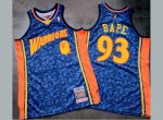 Golden State Warriors #93 Bape Blue jersey